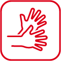 Logo: Langue des signes